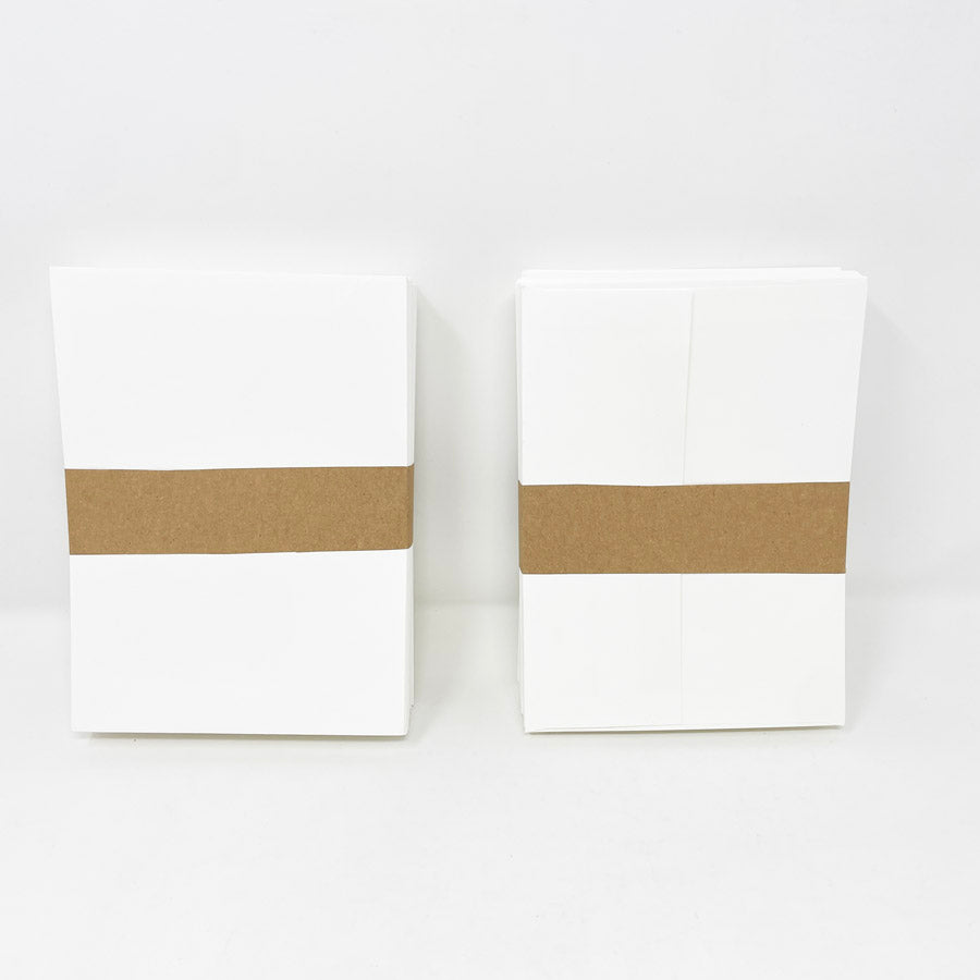 White 5 1/4"x 7 1/4" Envelope Bundles (1)