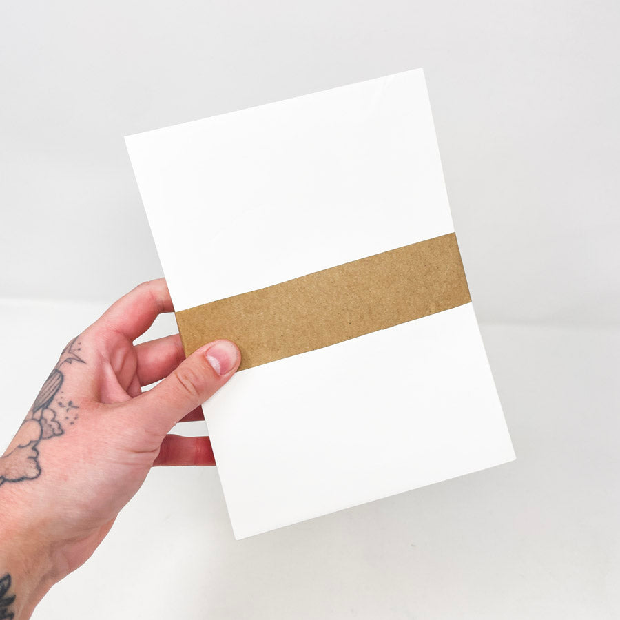 White 5 1/4"x 7 1/4" Envelope Bundles (1)
