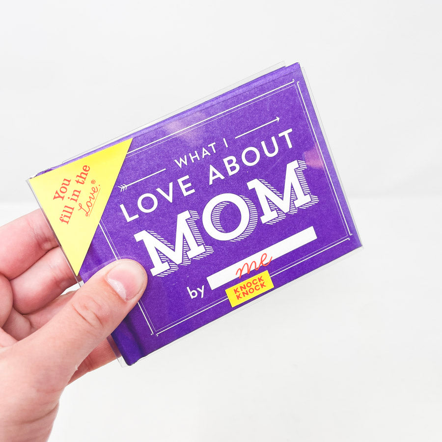 What I Love about MomFill-in-the-Blank Book