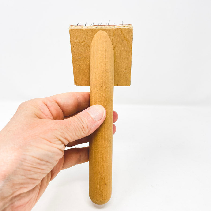 Hand Carder for Wool Fiber (1)