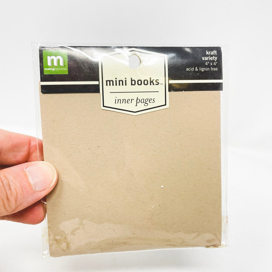 Mini Book Inner Pages 4" x 4" (1)