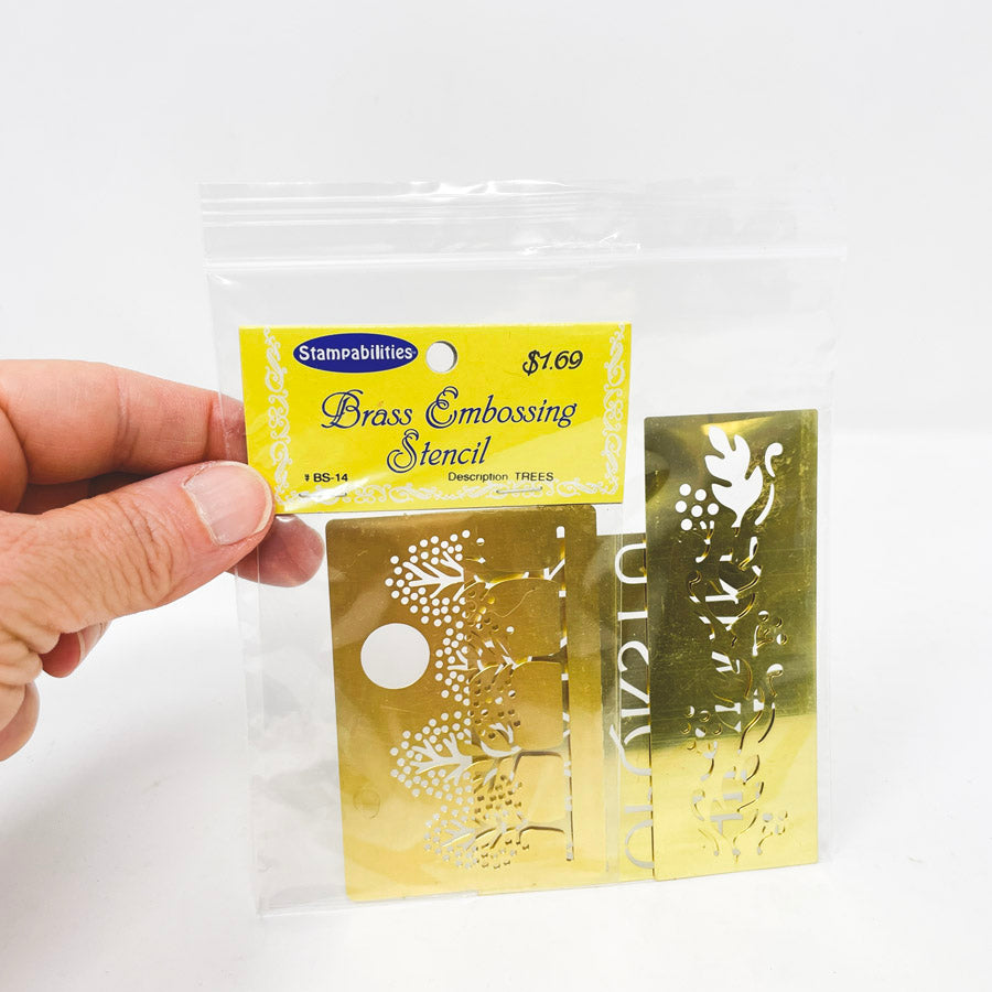 Brass Embossing Stencil Bundle