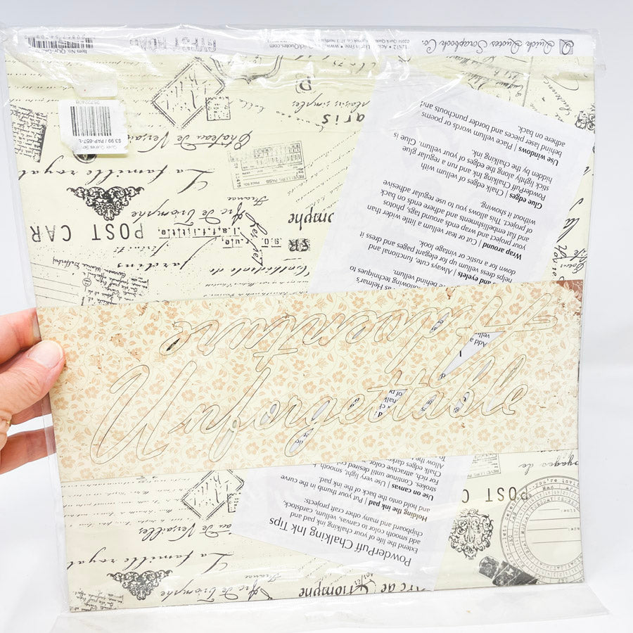 Quick Quotes Scrapbook Page Kit