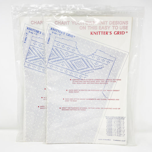 Knitter's Grid Graph Pattern Paper Kit (1)