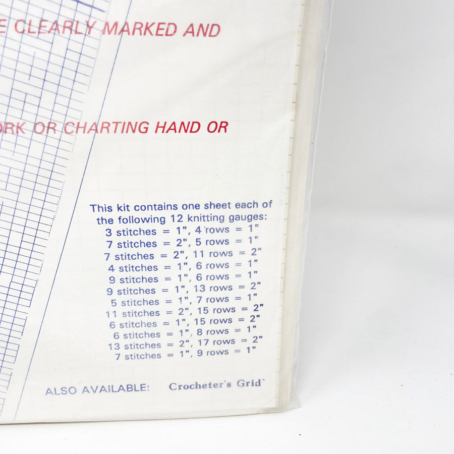 Knitter's Grid Graph Pattern Paper Kit (1)