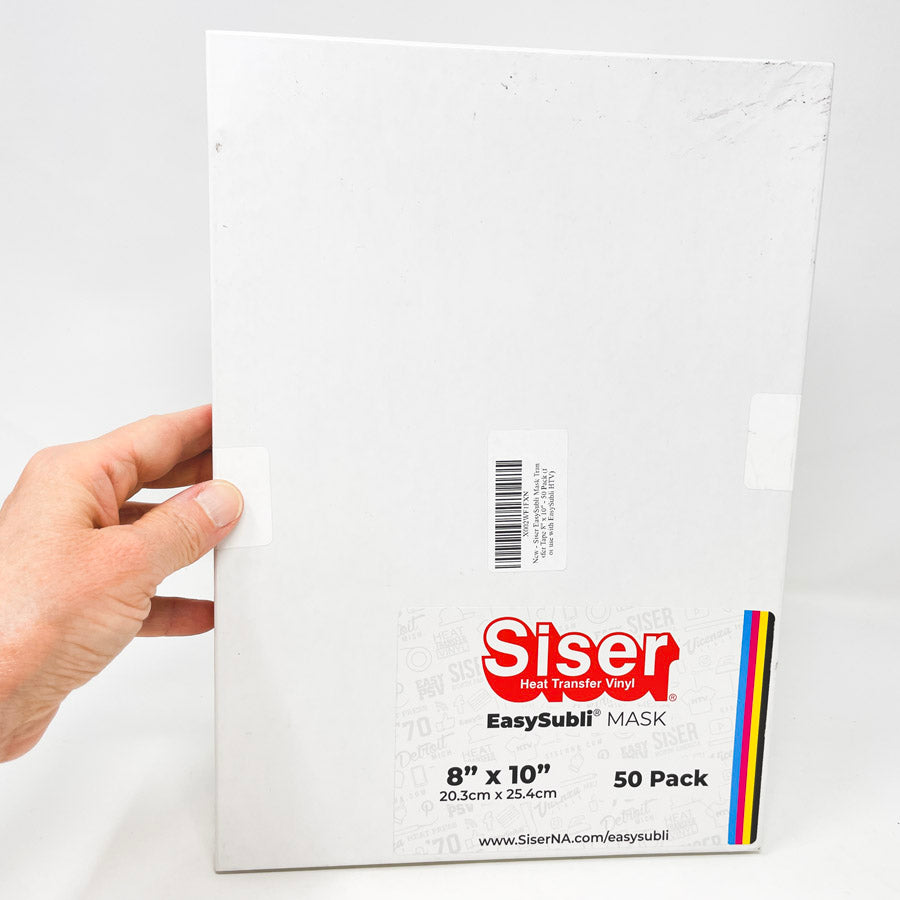 Siser EasySubli Mask 8"x10" 50 Pack Sheets