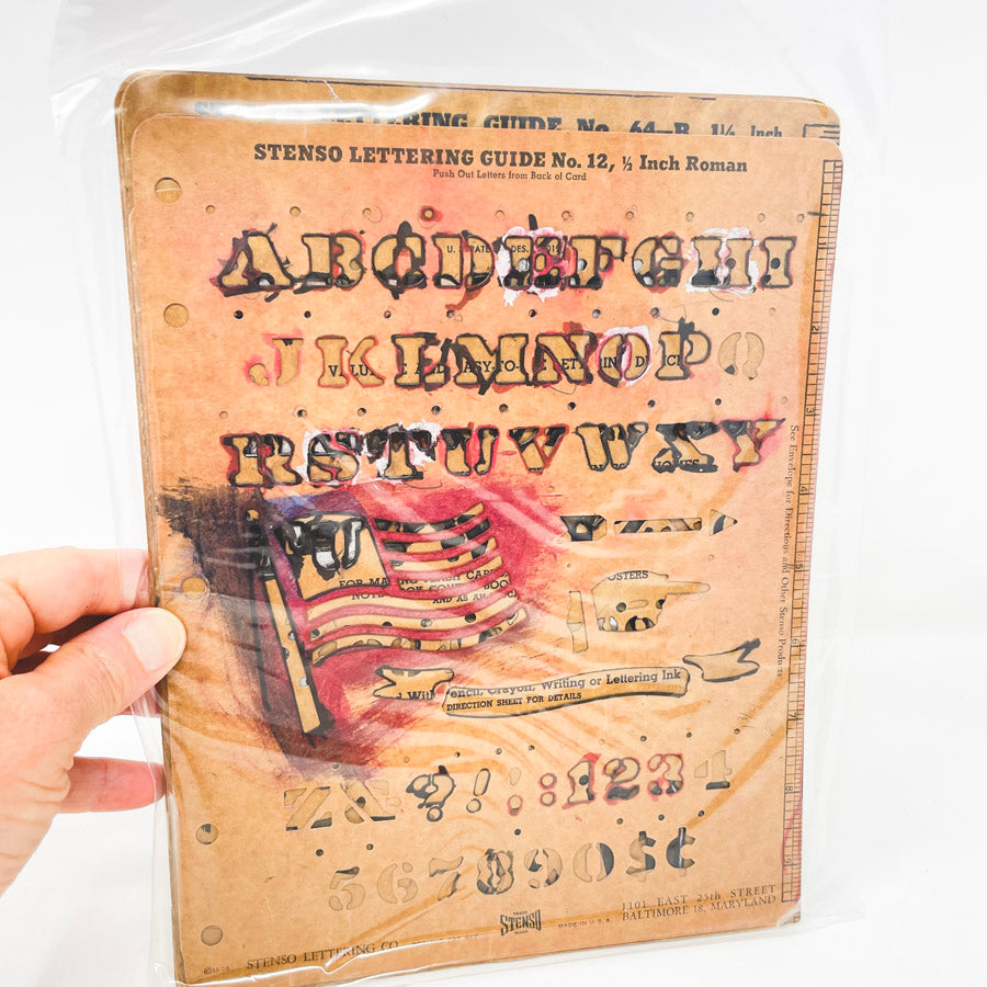Stenso Lettering Co. Set