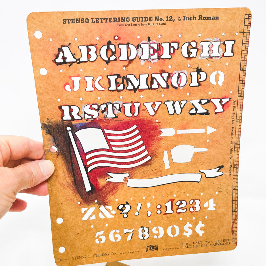 Stenso Lettering Co. Set