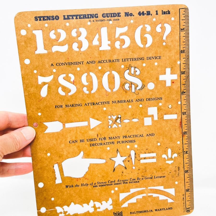 Stenso Lettering Co. Set