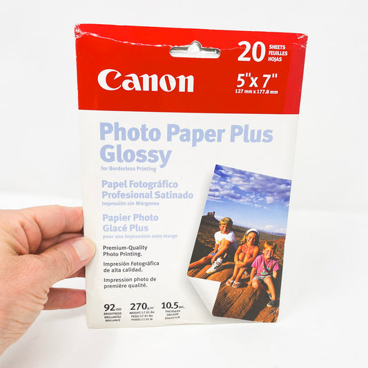 Canon 5x7 Glossy Photo Paper Pack (1)