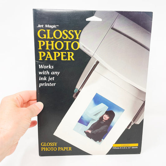 Jet Magic 8.5" x 11" Glossy Photo Paper