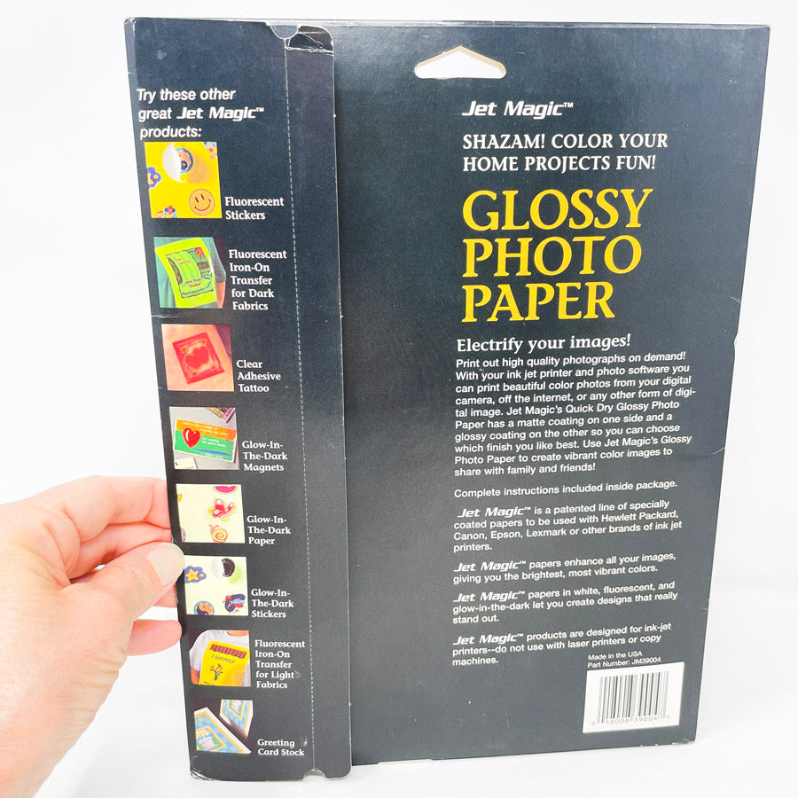 Jet Magic 8.5" x 11" Glossy Photo Paper
