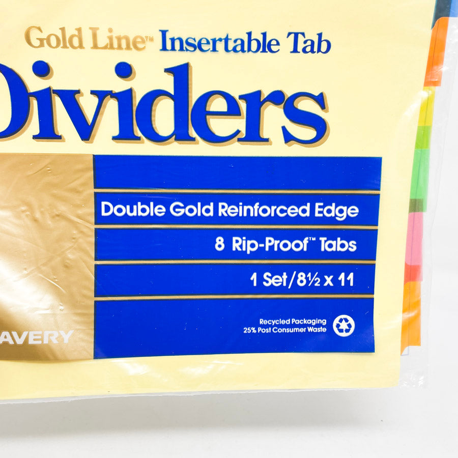 Avery Insertable Dividers for 3 Ring Binders