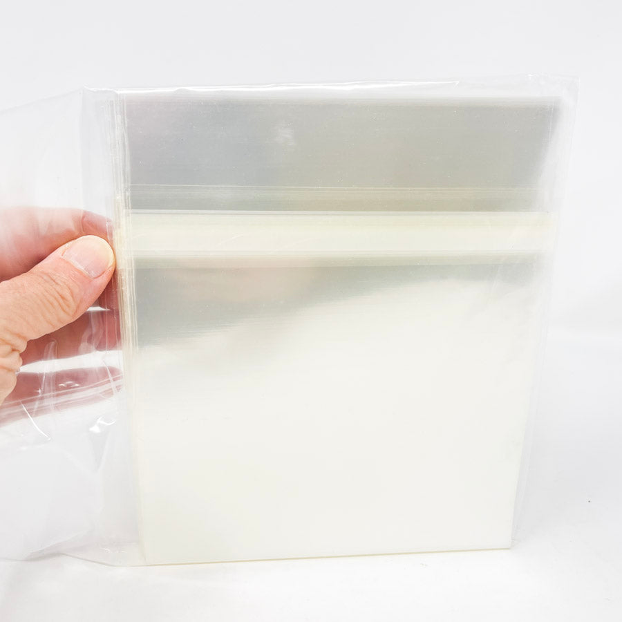 6.5"x6.5" Clear Sealable Pouches