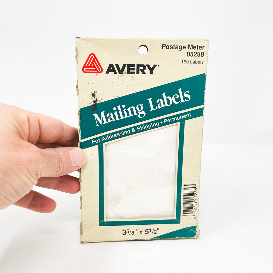 Avery 3 5/8"x5 1/2" Mailing Labels