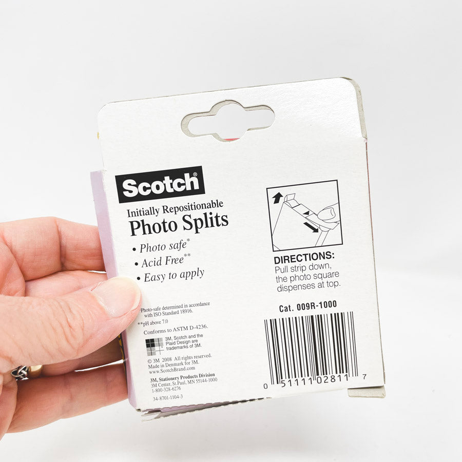 Scotch Double Sided Photo Splits