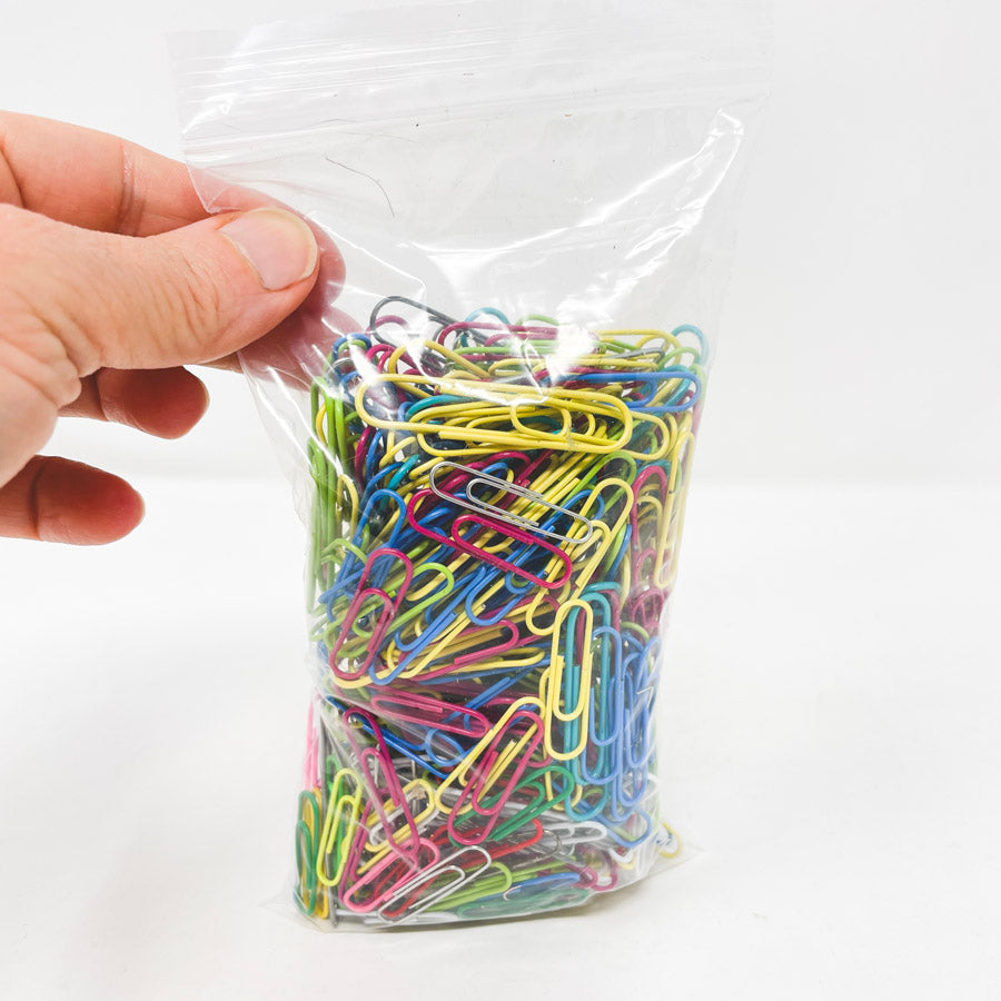 Large Bundle Multicolor Paper Clips