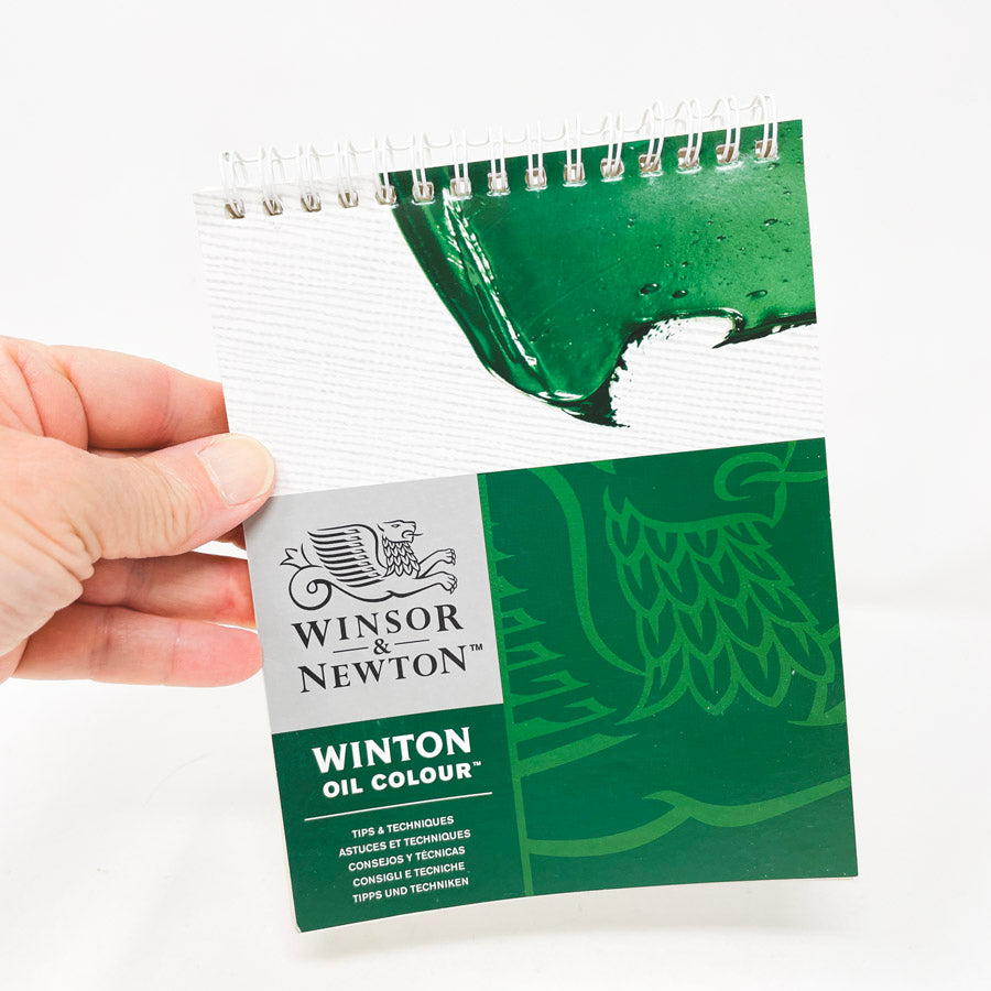 Winsor & Newton Oil Paper Tips & Techniques Pad 5"x7"