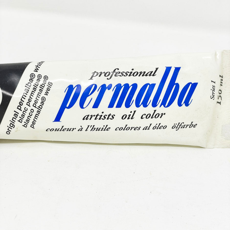 Weber Permalba Artist's Oil Color White 150ml