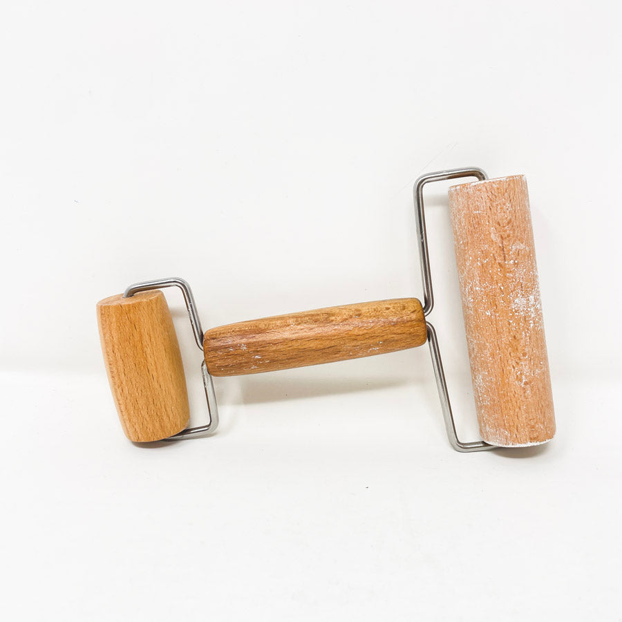Wood Pony Roller for Clay