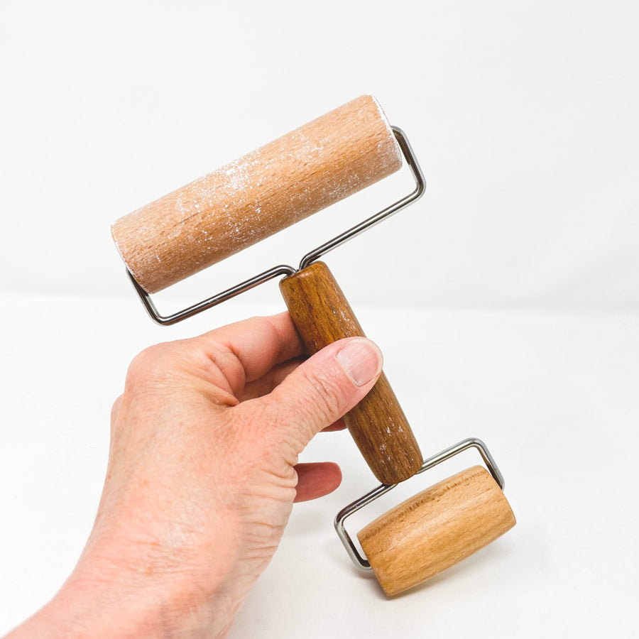 Wood Pony Roller for Clay