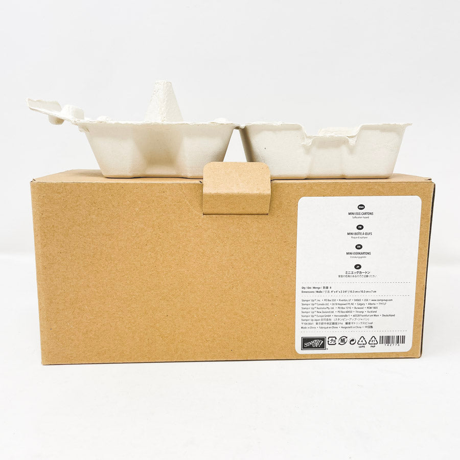Stampin Up Mini Egg Cartons