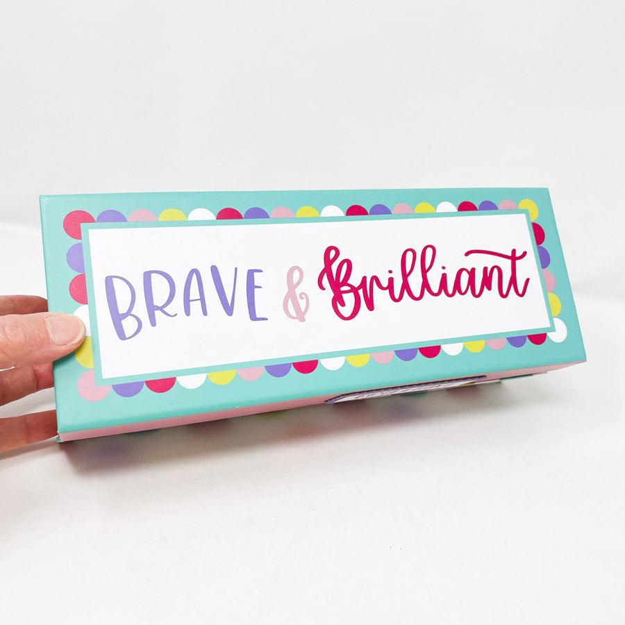 Brave & Brilliant Box with Magnetic Closure