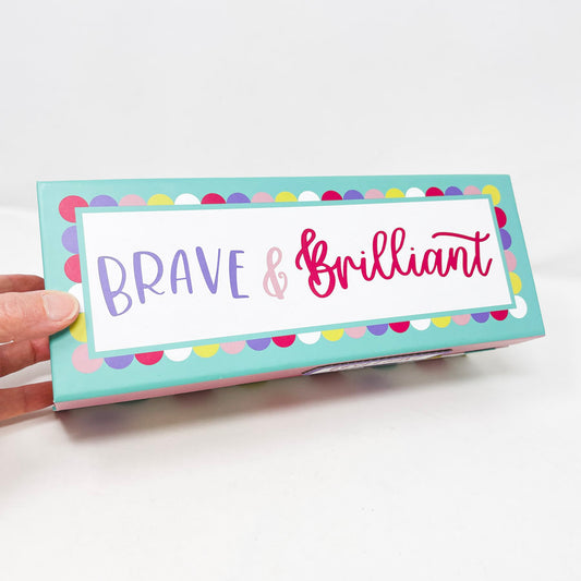 Brave & Brilliant Box with Magnetic Closure