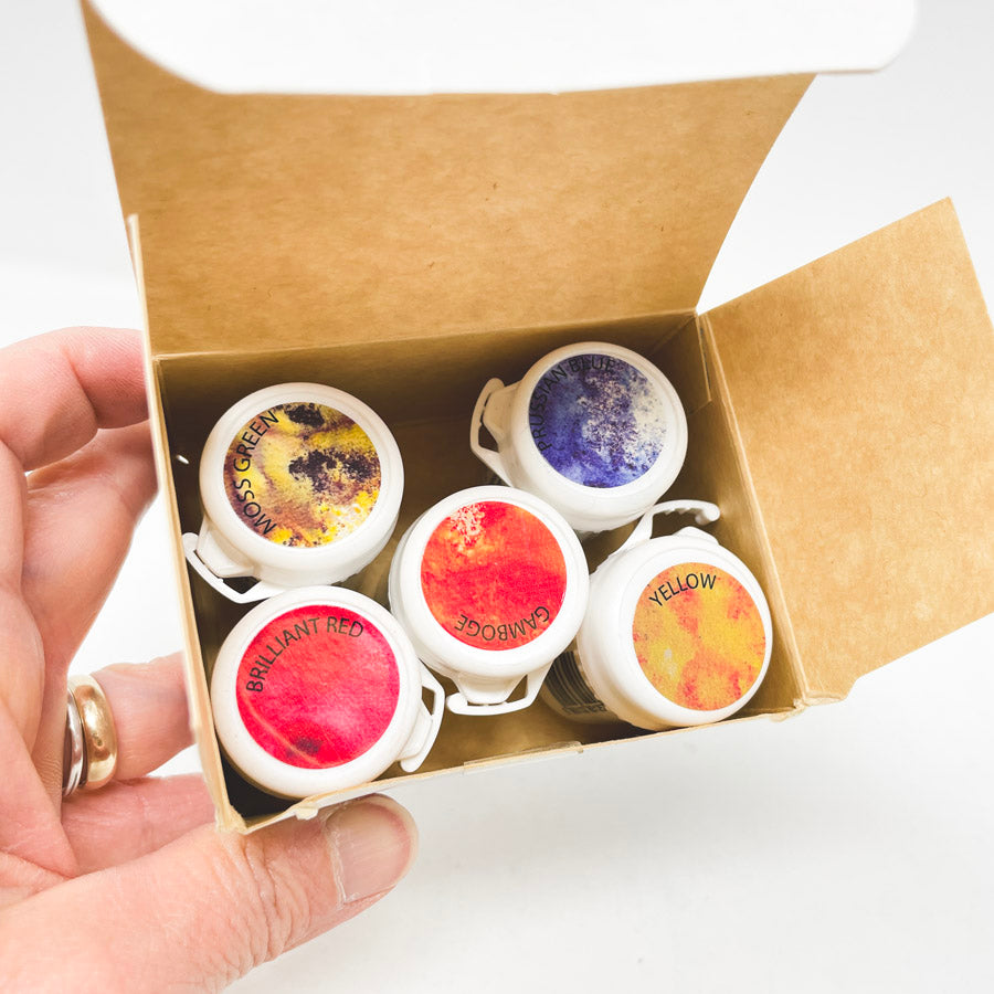 Stampin Up Brusho Crystal Colour