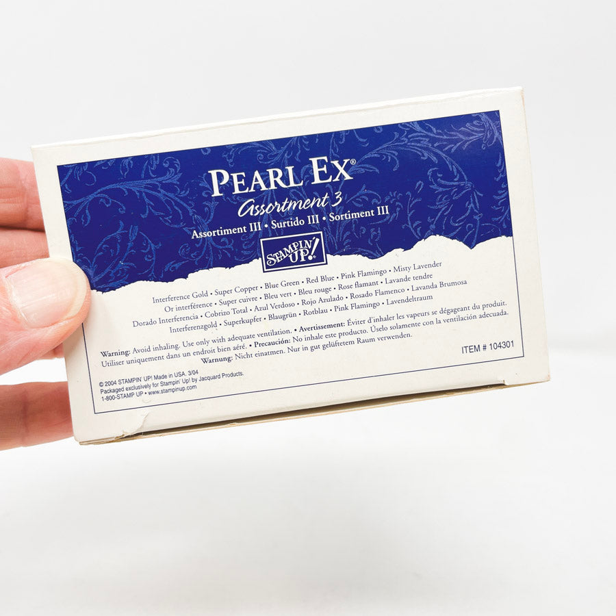 Stampin Up Pearl Ex Assortment 3