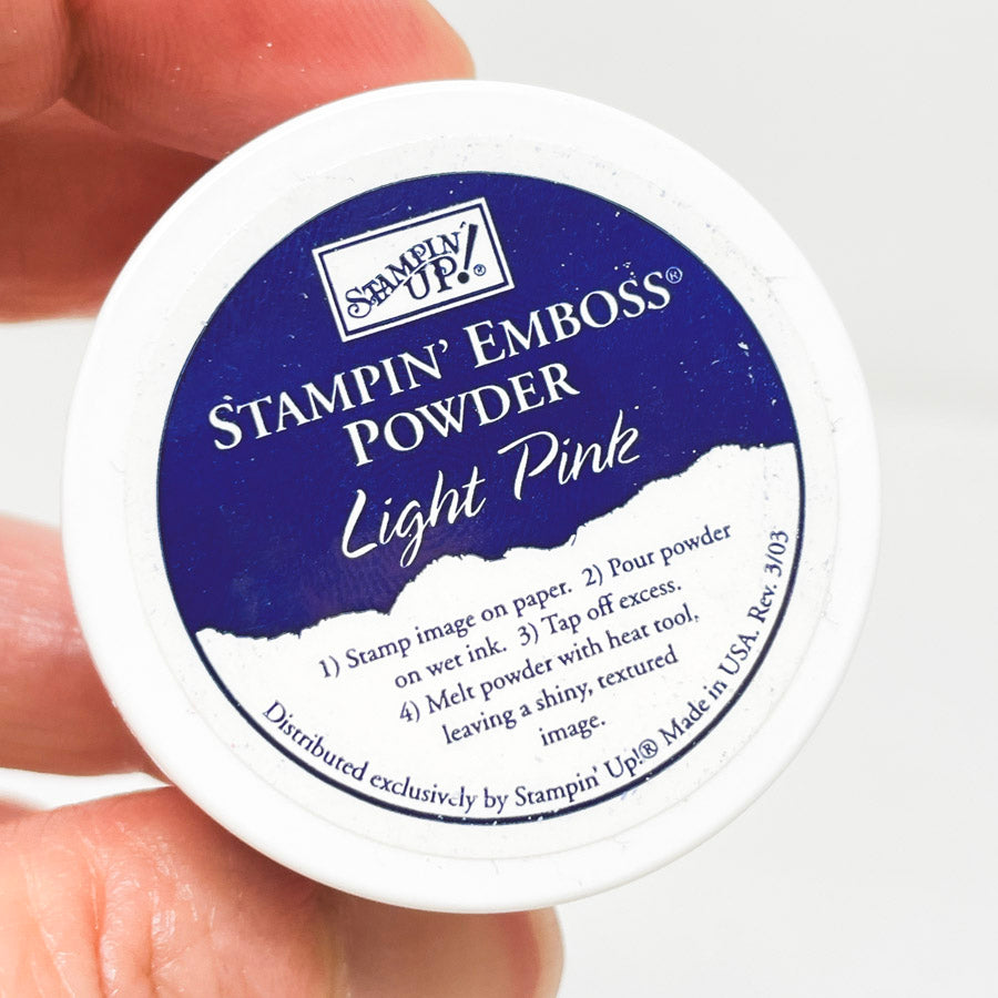 Stampin Up Emboss Powder Pastel Bundle