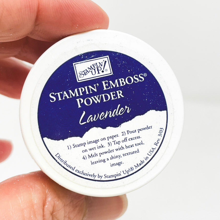 Stampin Up Emboss Powder Pastel Bundle