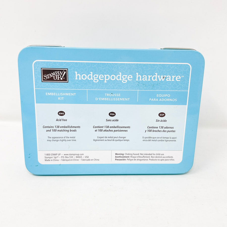 Stampin Up Hodgepodge Hardware Kit