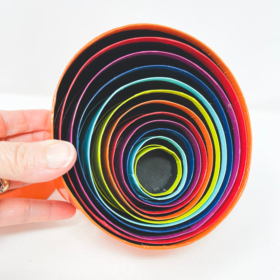 Round Rainbow Nesting Storage