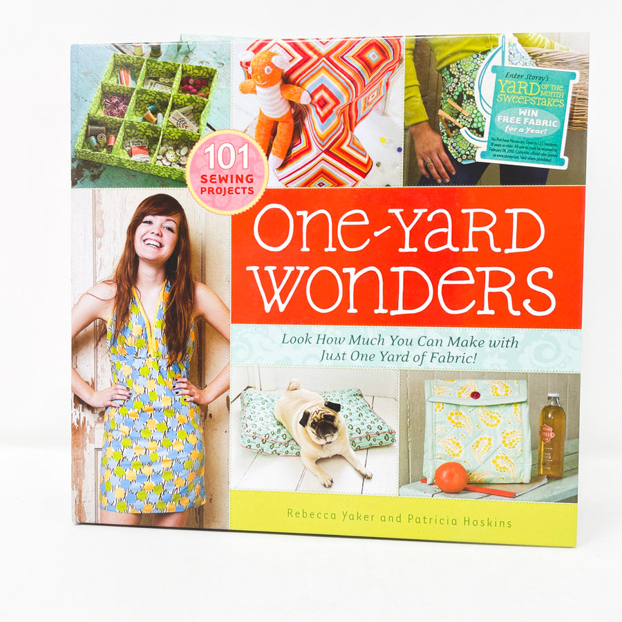 One Yard Wonders Sewing Book with Patterns