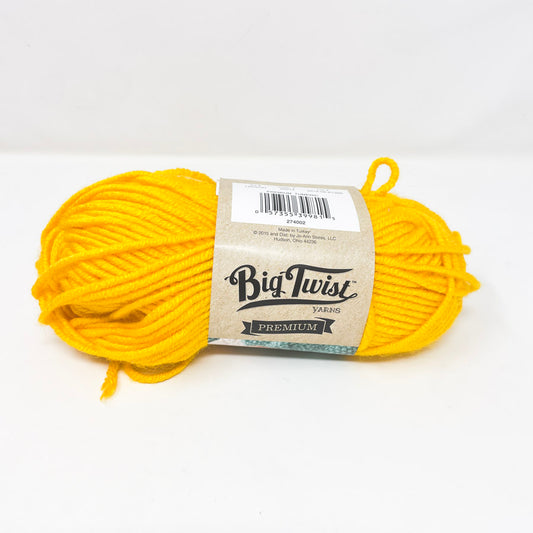 Big Twist Yarn - Premium Tumeric