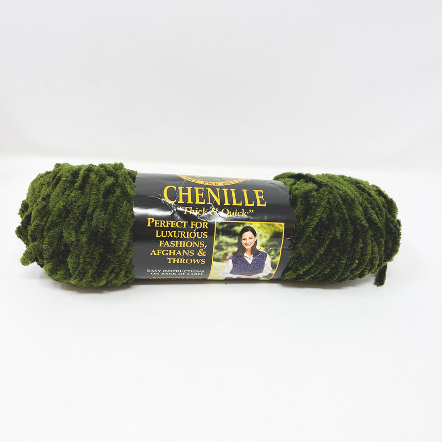 Lion Brand Chenille Yarn - 133 Eucalyptus