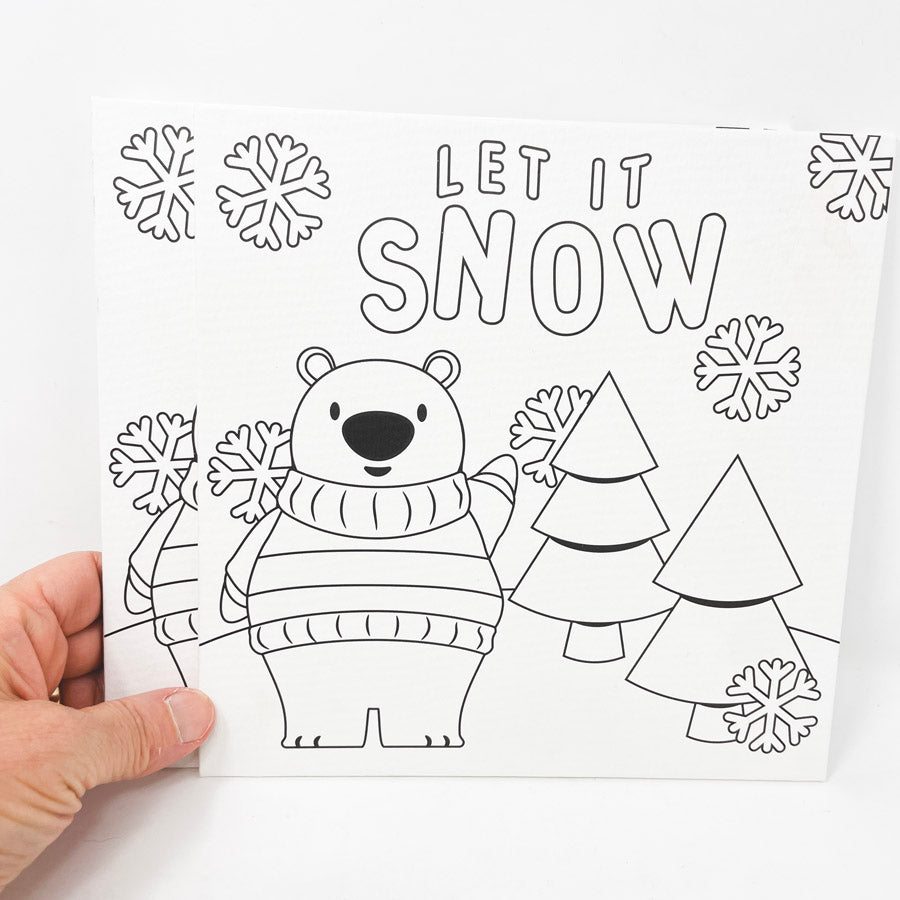 Creatology Holiday Coloring Canvas Boards (5)