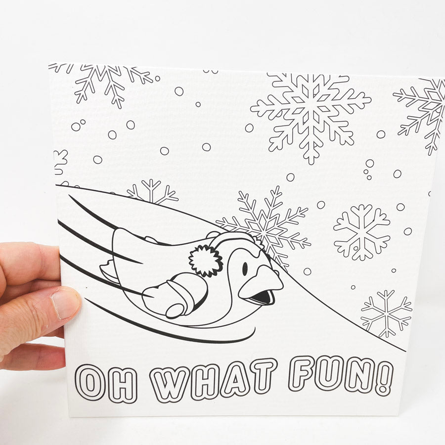 Creatology Holiday Coloring Canvas Boards (5)