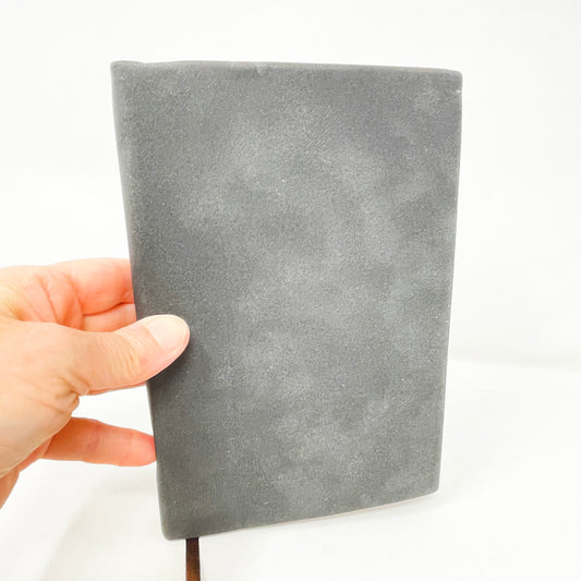 Black Softcover Journal with Black Painted Edges