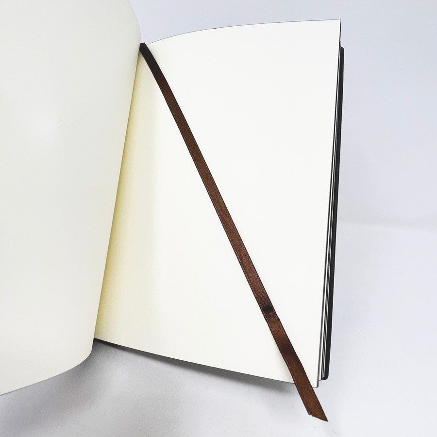 Black Softcover Journal with Black Painted Edges