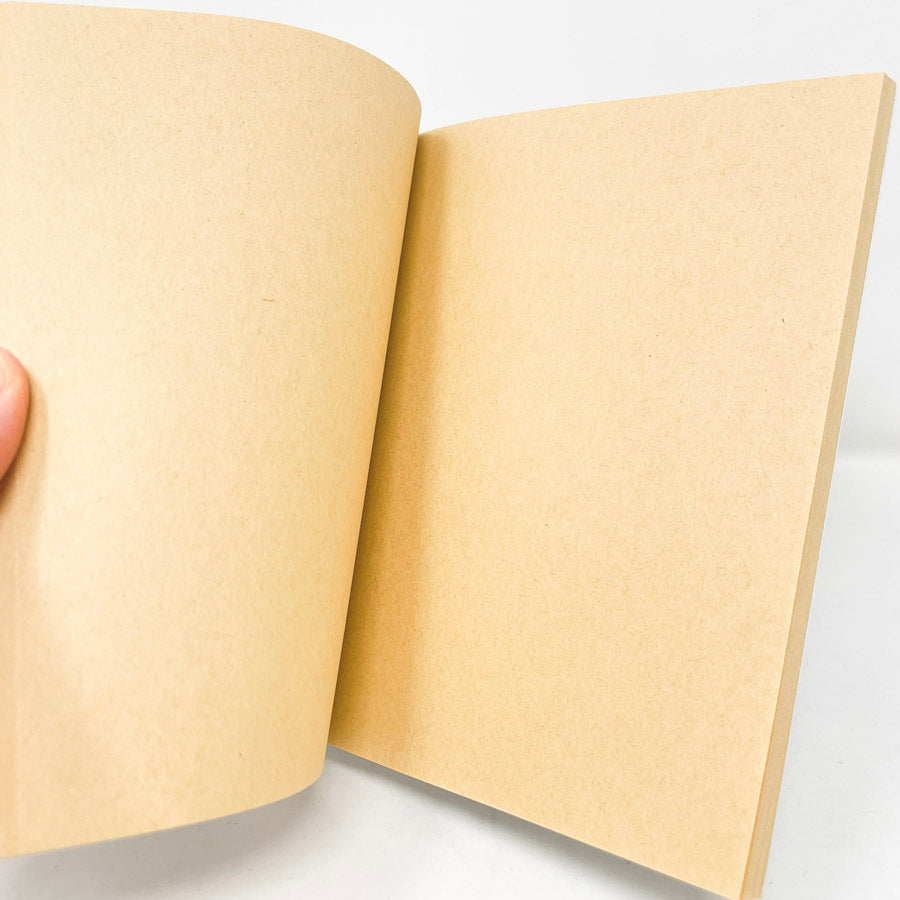 Floral Paper Bound Journal with Kraft Pages