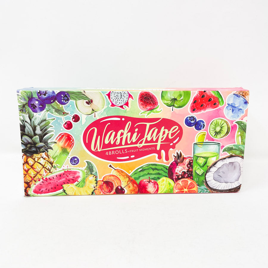 Fruit Moments Washi Tape Set - 48 Rolls
