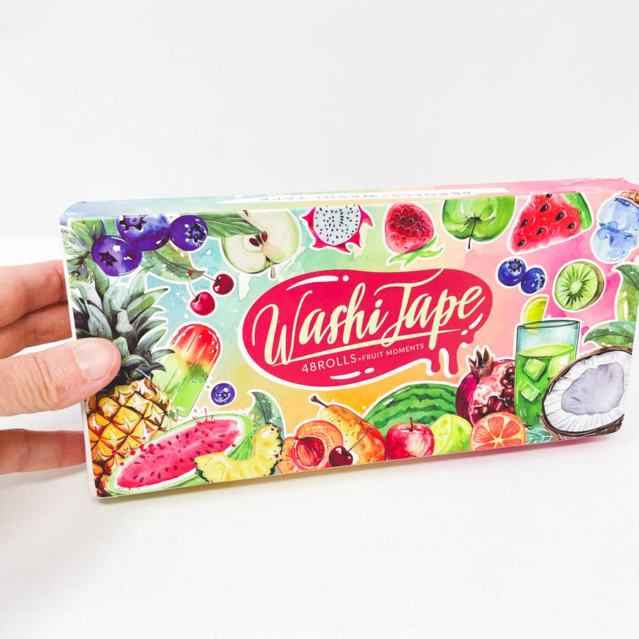 Fruit Moments Washi Tape Set - 48 Rolls