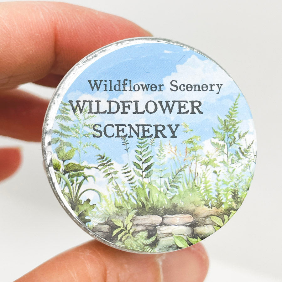 Wildflower Scenery Transparent Washi Tape (1)