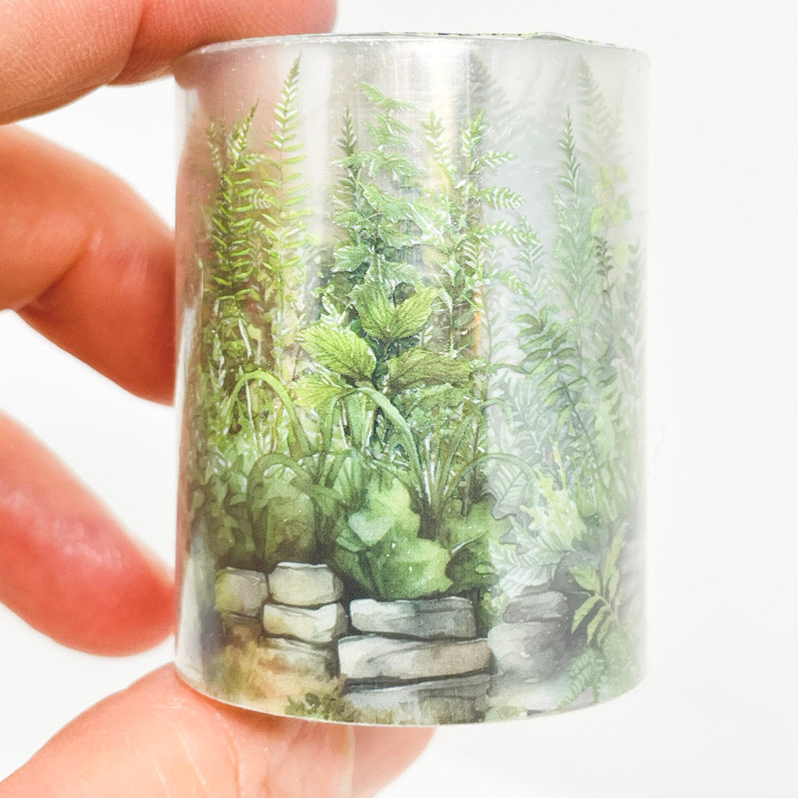 Wildflower Scenery Transparent Washi Tape (1)