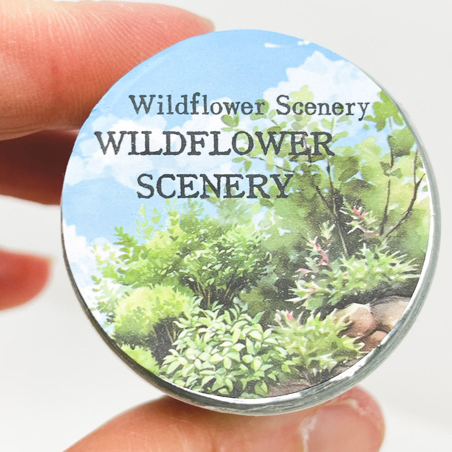 Wildflower Scenery Transparent Washi Tape (1)