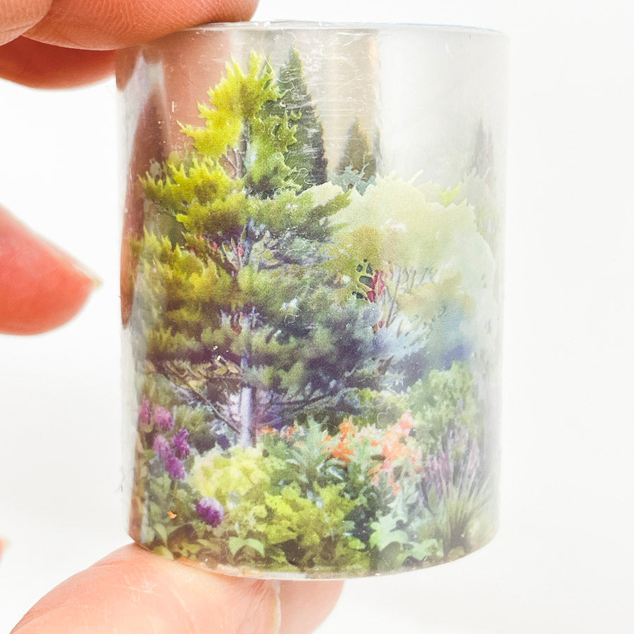 Wildflower Scenery Transparent Washi Tape (1)