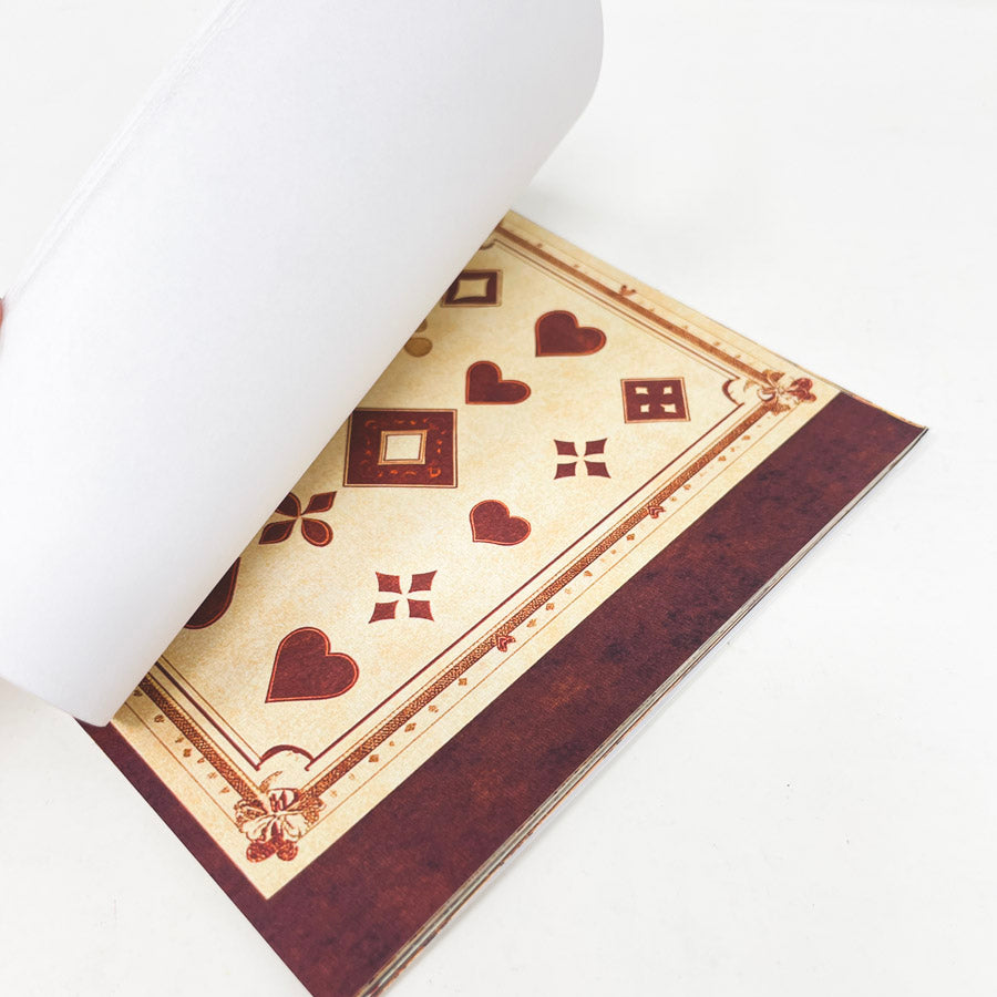 Square Rustic Card Suits Paper Pack