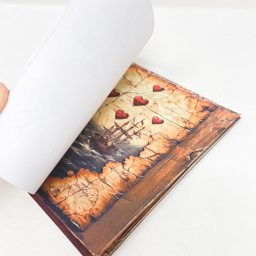 Square Rustic Card Suits Paper Pack